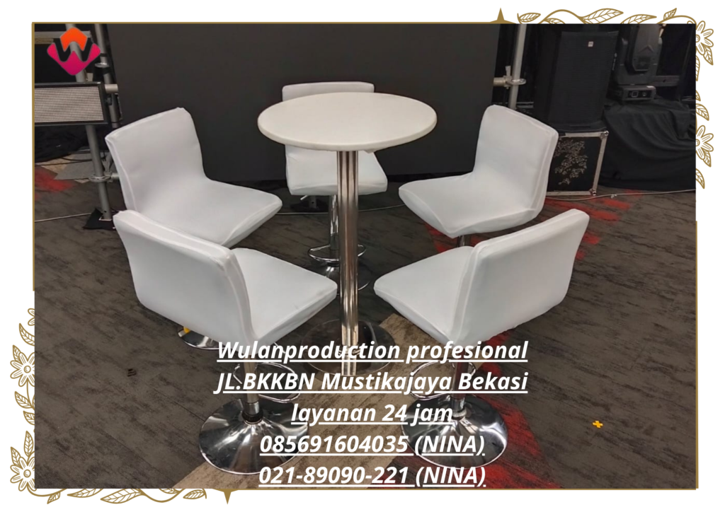 Jasa Sewa Sofa Studio Meja Retro Dan Kursi Barstool Area BSD 