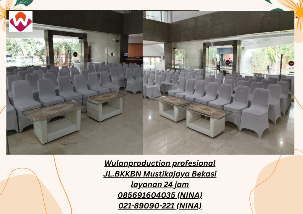 Rental Meja Kaca VIP Dan Kursi Bercover Area Jakarta Utara