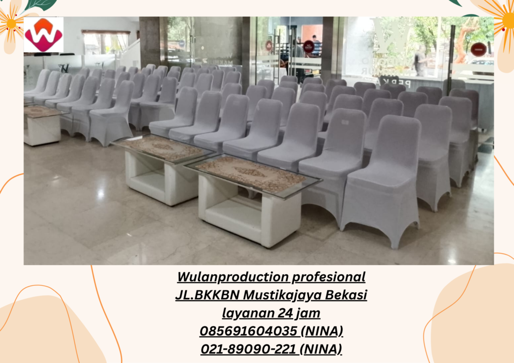 Rental Meja Kaca VIP Dan Kursi Bercover Area Jakarta Utara