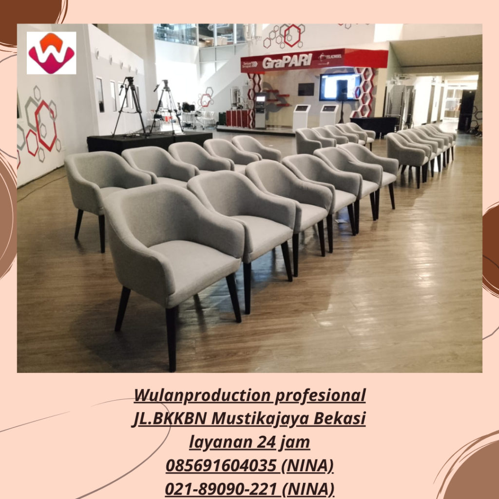 Rental SOFA STUDIO dan MEJA DEALING KACA Bandung