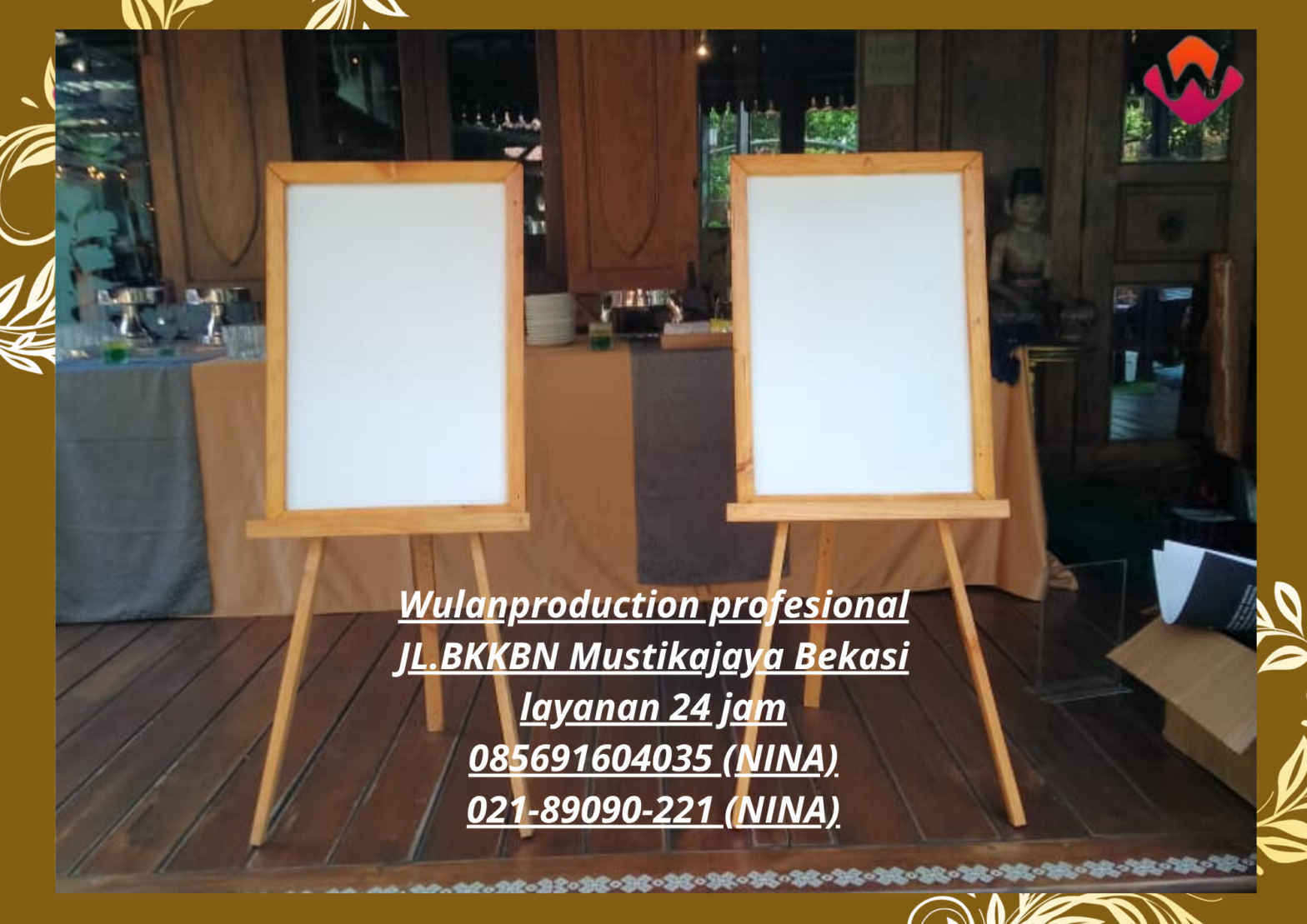 Rental Standing Frame Foto Kebayoran Jakarta