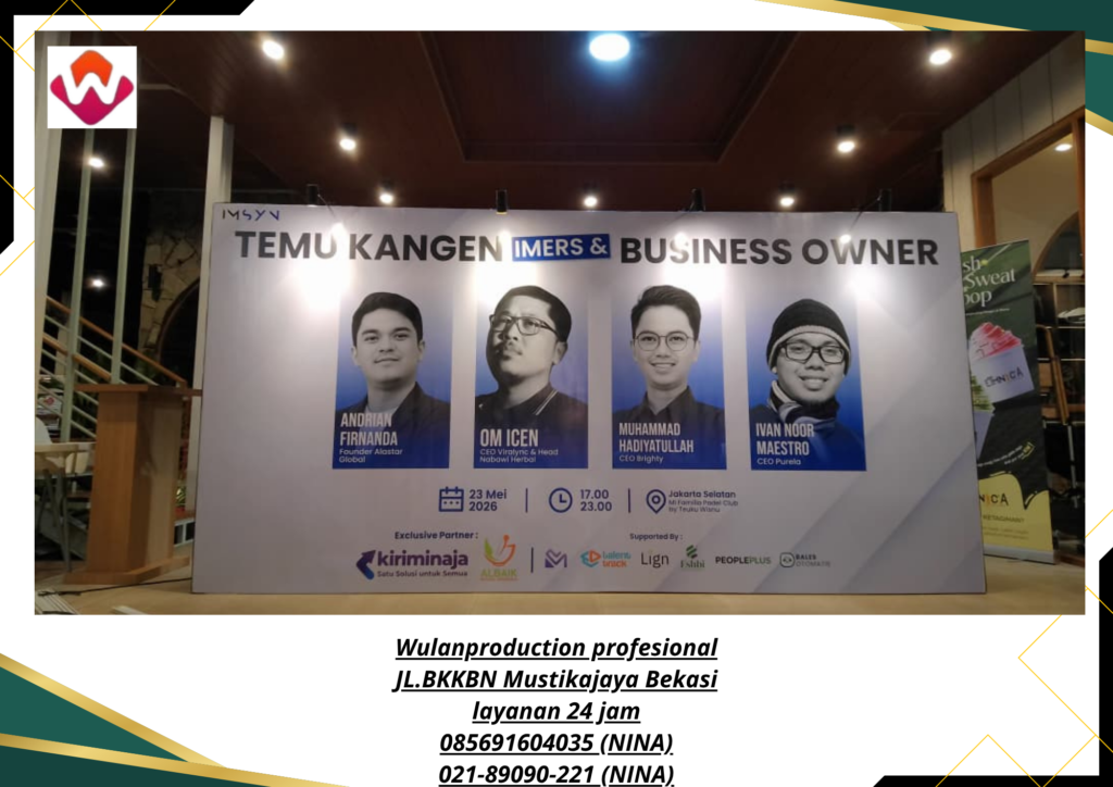 Sewa BACKDROP Terdekat Area Kelapa Gading Jakarta Utara