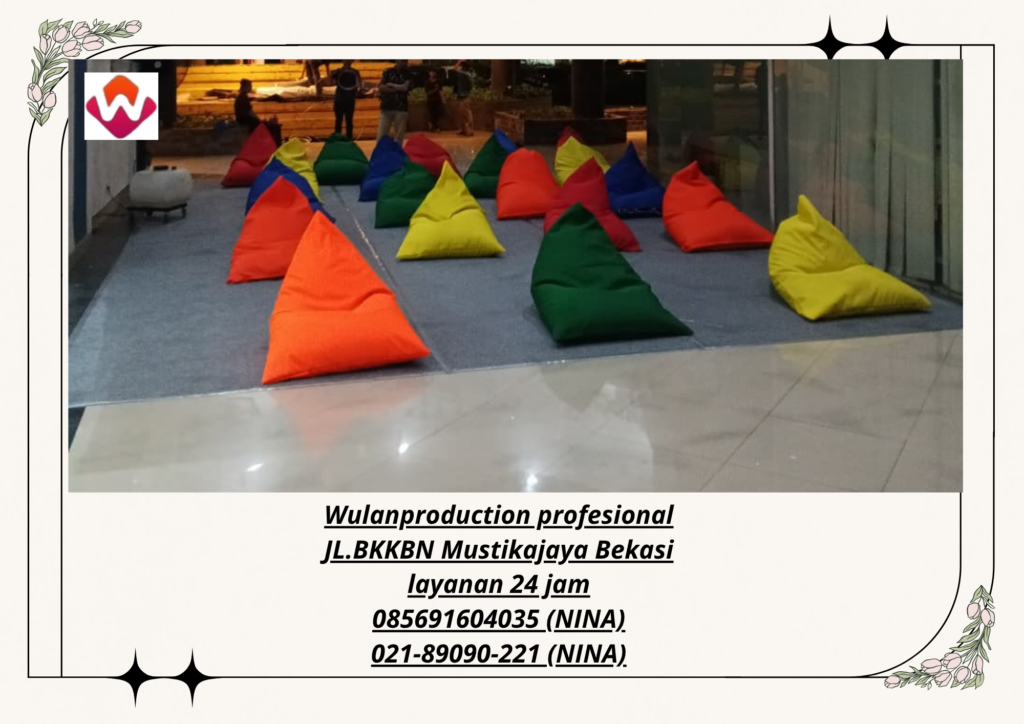 Sewa BeanBag Karpet Buana Mistyfan Jatiwarna Bekasi