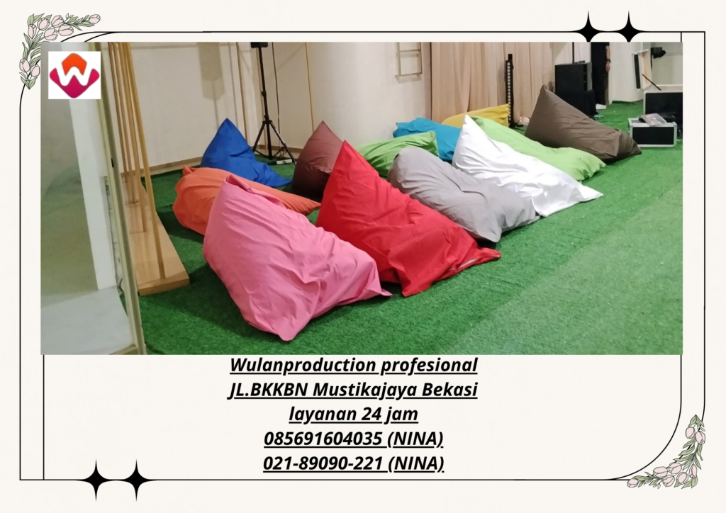 Sewa BeanBag Karpet Buana Mistyfan Jatiwarna Bekasi