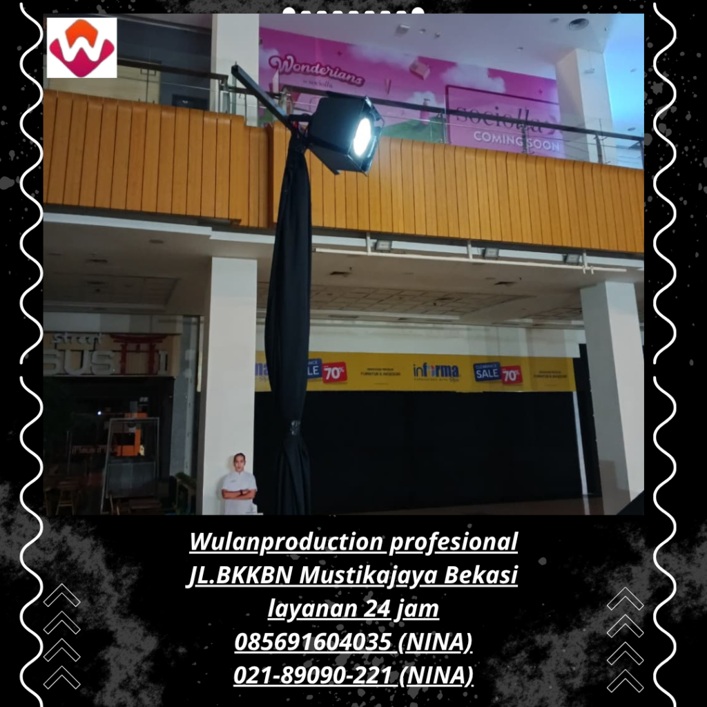 Sewa LAMPU SOROT FRESNEL Teras Kota BSD
