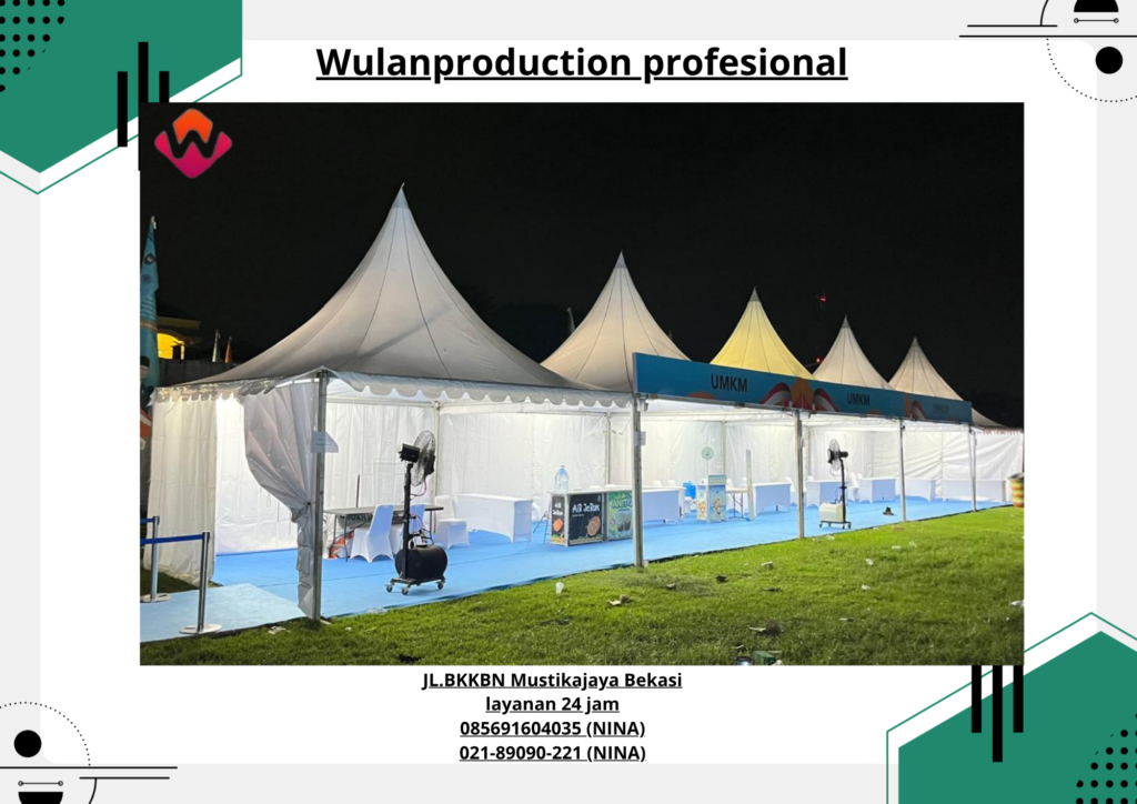 sewa Set Backdrop Dan Tenda Sarnafil Area Bandung
