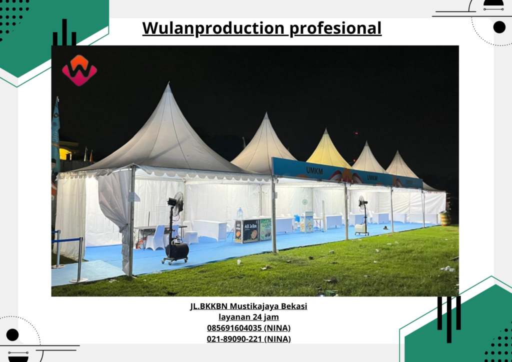 sewa Set Backdrop Dan Tenda Sarnafil Area Bandung