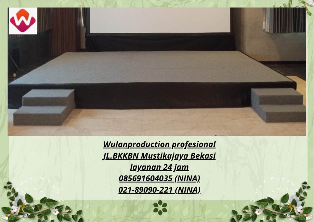 .Jasa Sewa PANGGUNG Cover KARPET Aneka Warna Jakarta Barat