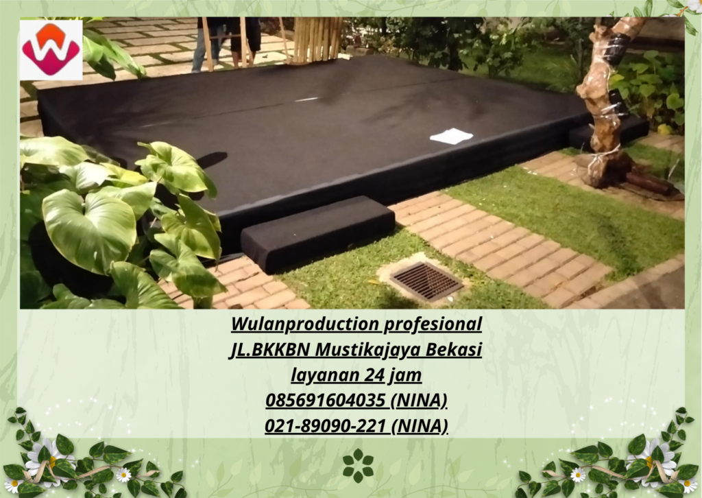 Jasa Sewa PANGGUNG Cover KARPET Aneka Warna Jakarta Barat