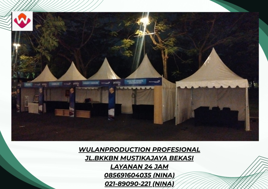 Jasa Sewa PANGGUNG TENDA SARNAFIL KURSI EVENT Bekasi