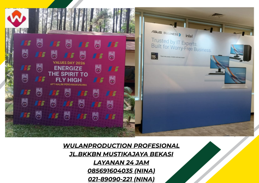 Pusat Sewa BACKDROP dan TOILET PORTABLE Jakarta Pusat