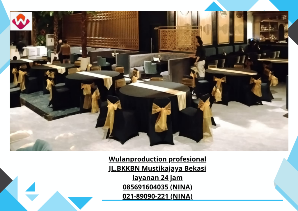 Jasa Sewa Set ROUND TABLE Lengkap KURSI Murah Jakarta 