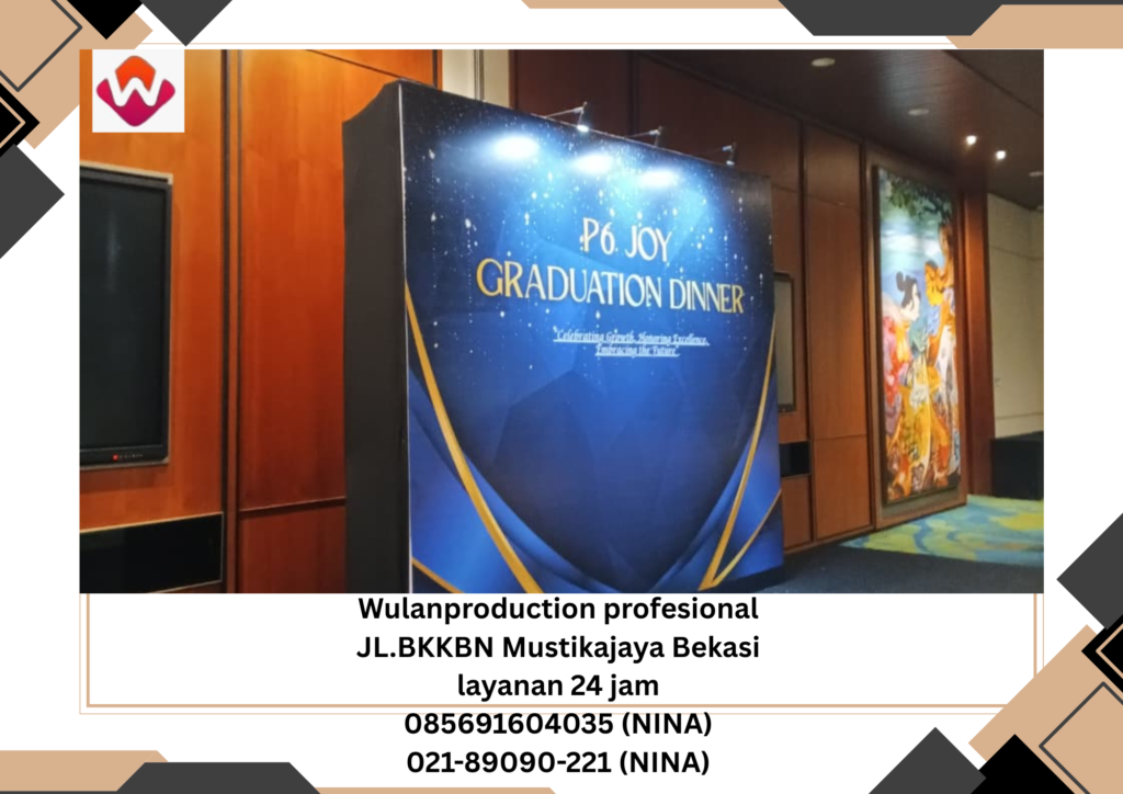 Rental BACKDROP Dan PANGGUNG Area Golf PIK