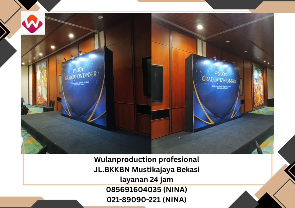 Rental BACKDROP Dan PANGGUNG Area Golf PIK