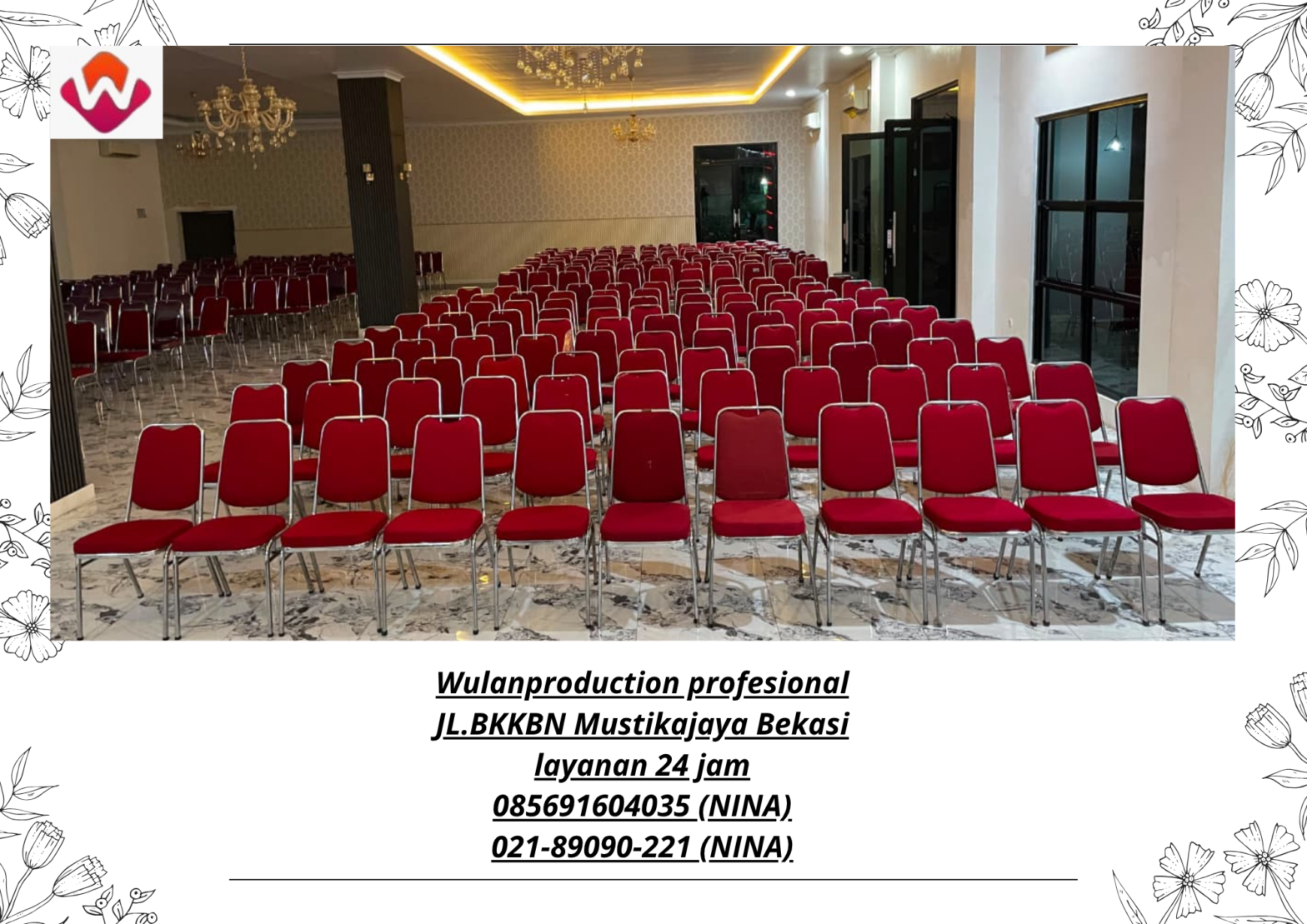 Rental KURSI FUTURA Stainless Busa Merah Jakarta
