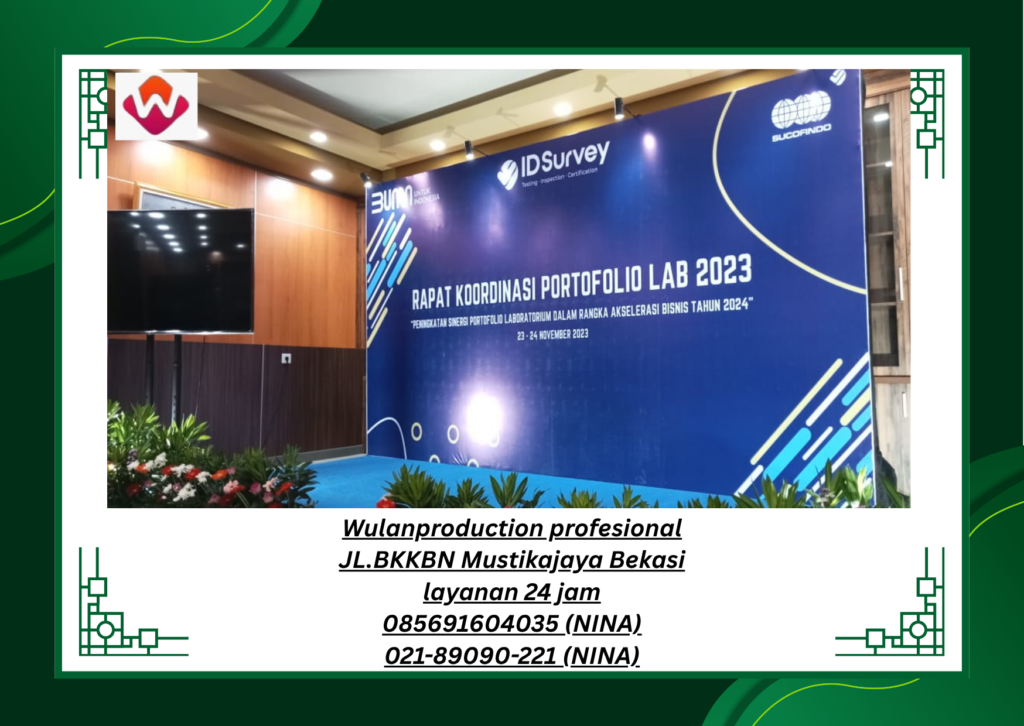 Sewa BACKDROP Area Jakarta Pusat