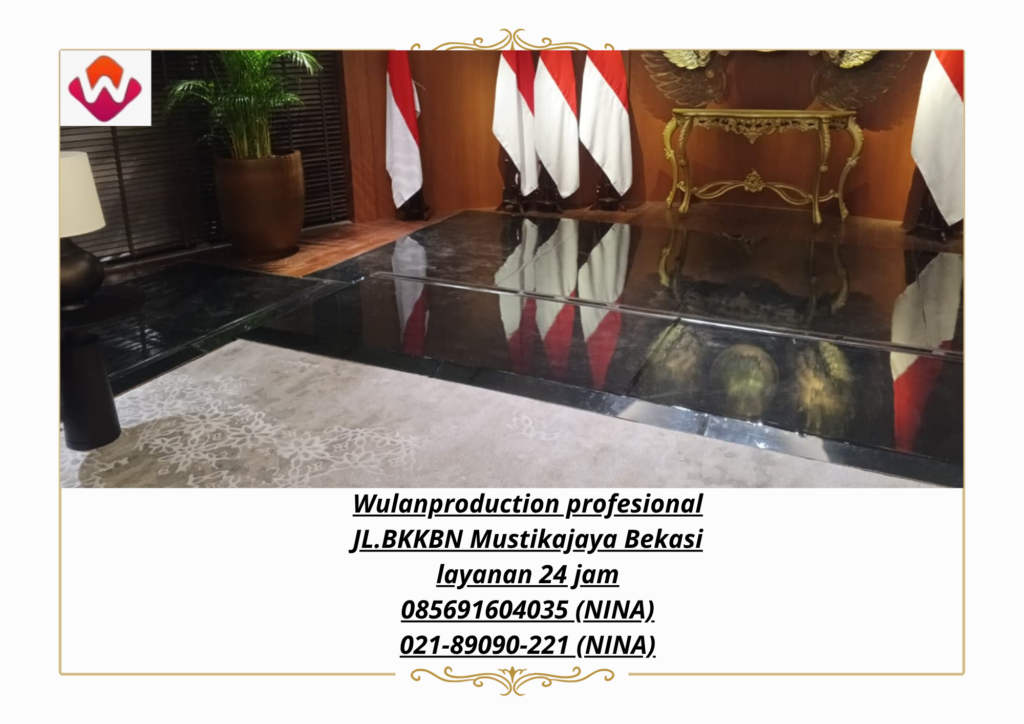 sewa DANCE FLOOR MELAMINTO HITAM Jakarta Selatan
