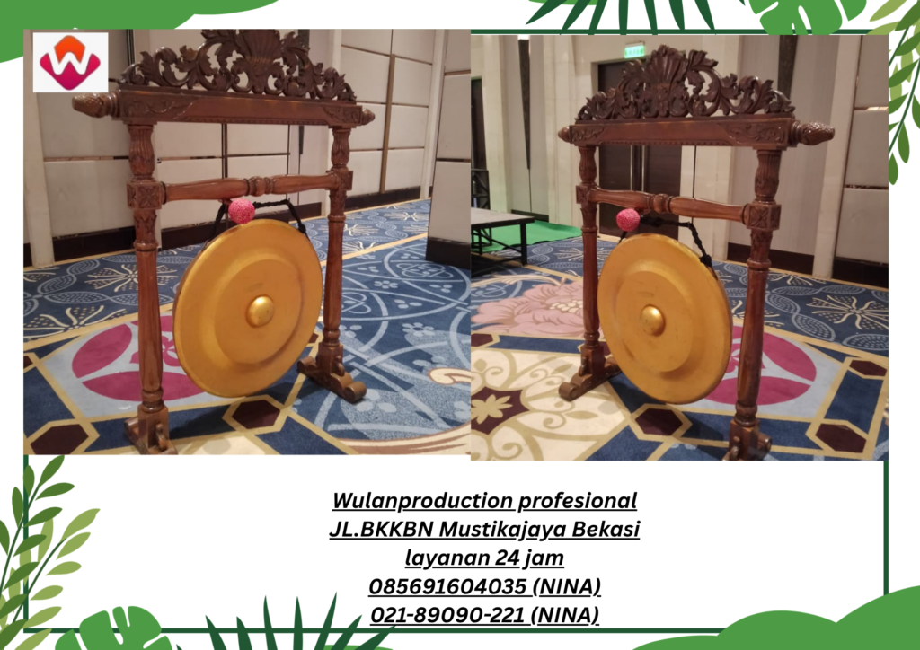 Sewa GONG Lengkap STANDING Event hotel Senayan Jakarta Pusat 