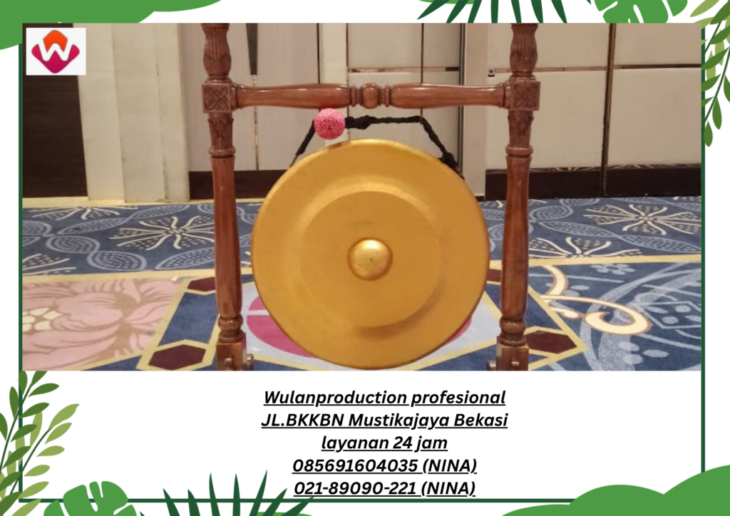 Sewa GONG Lengkap STANDING Event hotel Senayan Jakarta Pusat 