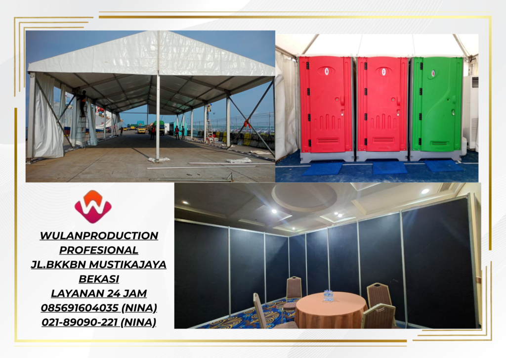 Sewa PARTISI TENDA RODER TOILET PORTABLE BSD