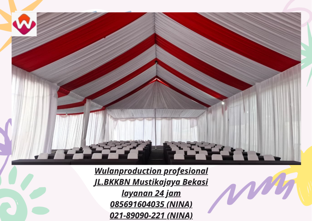 Sewa TENDA KERUCUT TENDA BAZAR PUTIH TENDA RODER Karawang