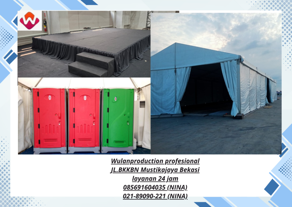 Jasa Sewa TOILET PORTABLE TENDA RODER PANGGUNG Tangerang