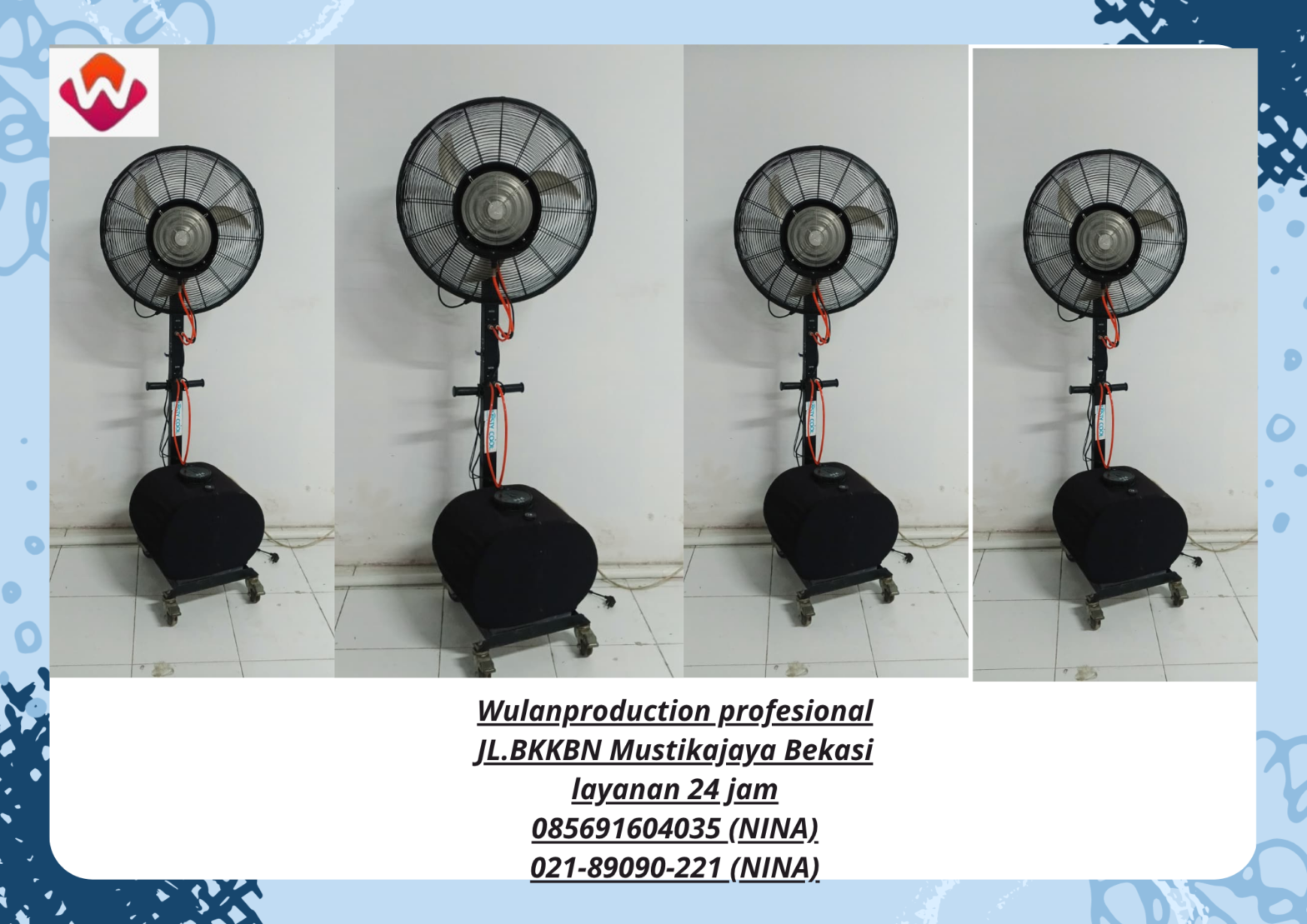 Rental MISTY FAN KIPAS UAP AIR Area Cikarang