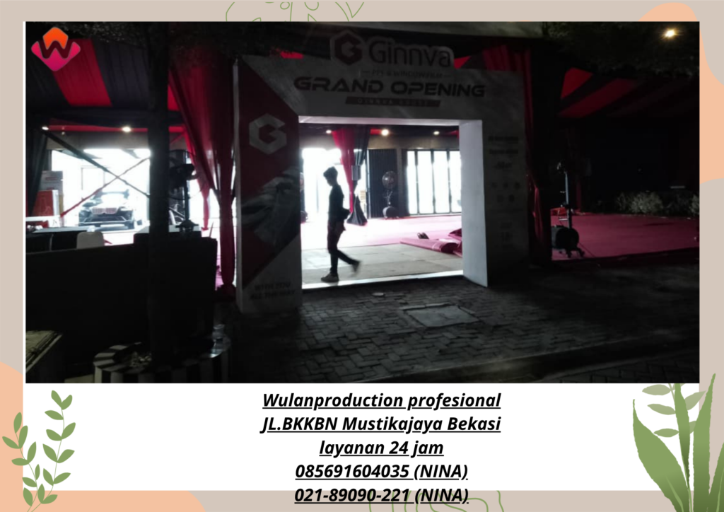 Sewa GATE Custom Event Ginza House PIK 2 Tangerang