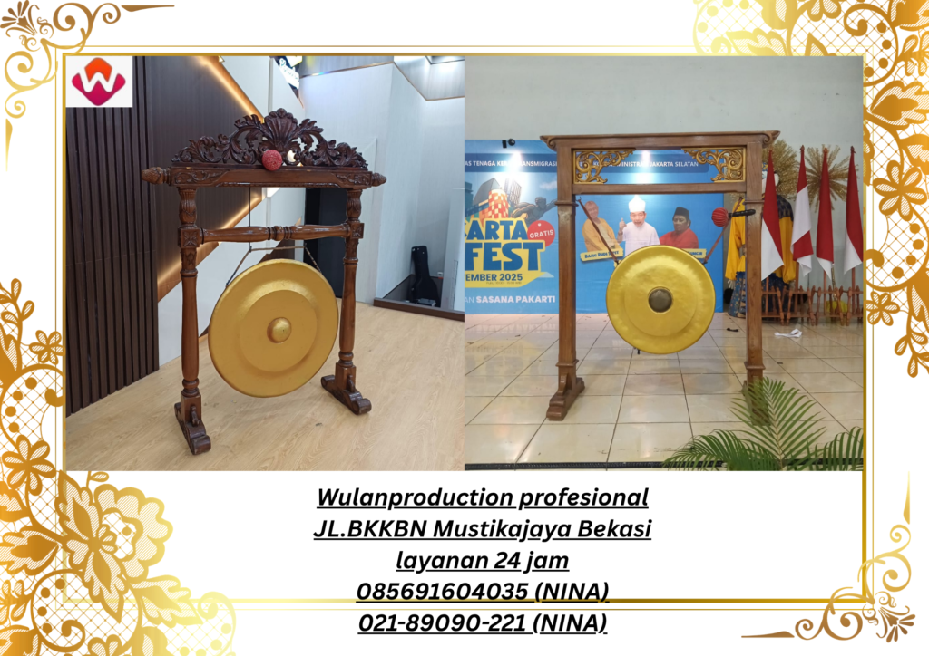 Sewa GONG Peresmian kaki Ukir Jakarta