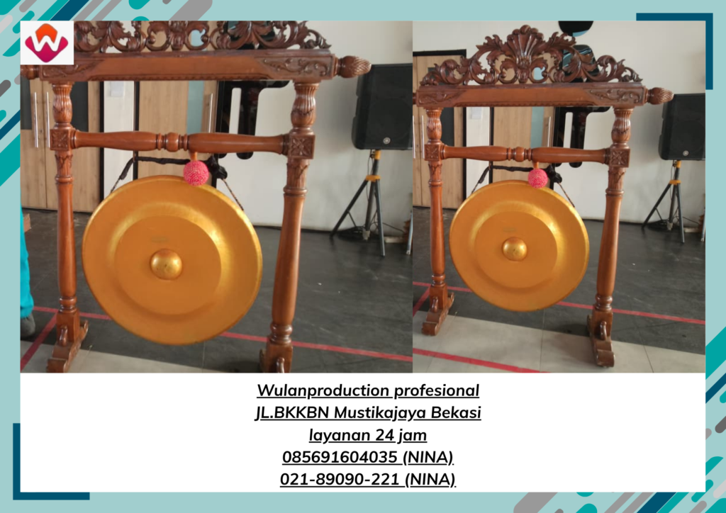 Sewa GONG Standing Ukir Event Surya Cipta Bandung