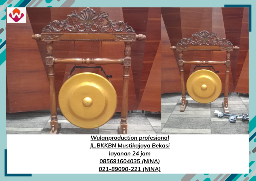Sewa GONG Standing Ukir Event Surya Cipta Bandung