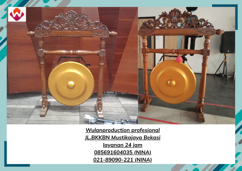 Sewa GONG Standing Ukir Event Surya Cipta Bandung