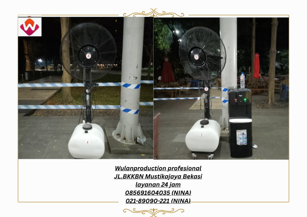 Sewa KIPAS MISTY FAN dan MISTY COOL Cikarang