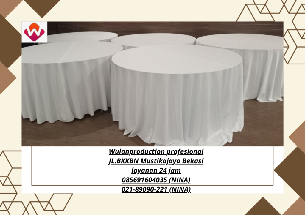 Sewa MEJA GUBUKAN KURSI CROSSBACK MEJA BULAT Bekasi