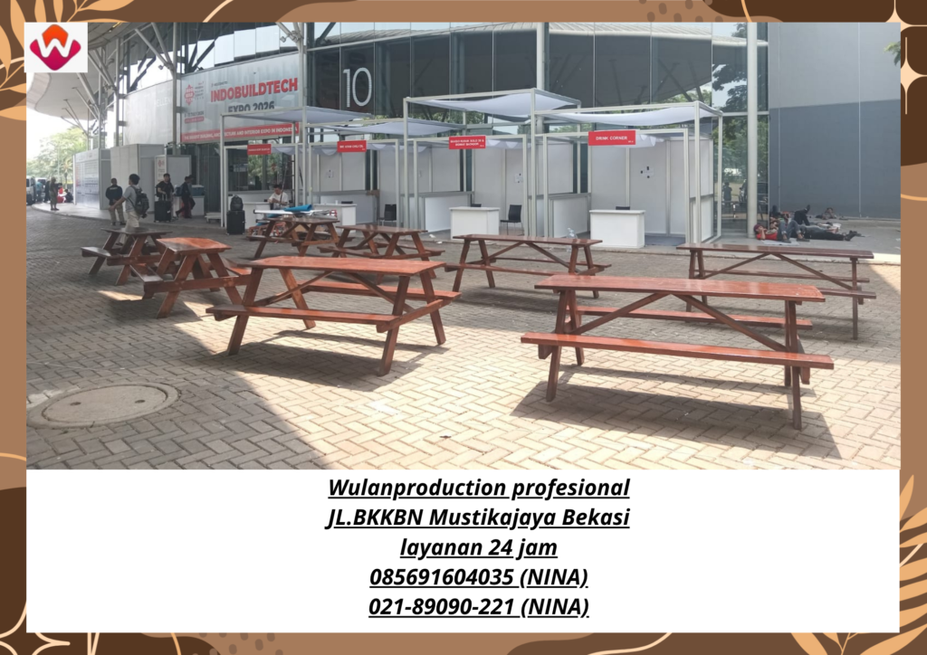 Sewa MEJA Taman 2in1 ice BSD City