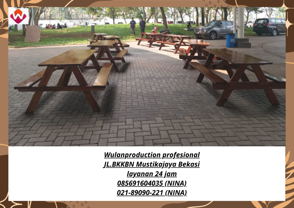 Sewa MEJA Taman 2in1 ice BSD City