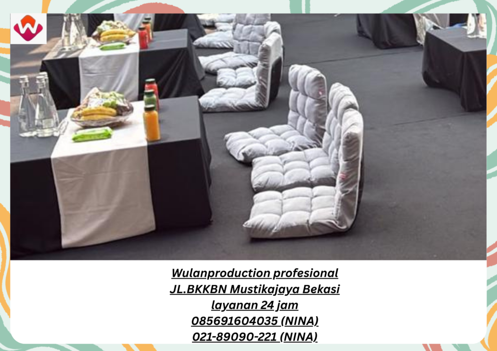 Sewa MEJA dan SOFA Lesehan Jakarta Pusat