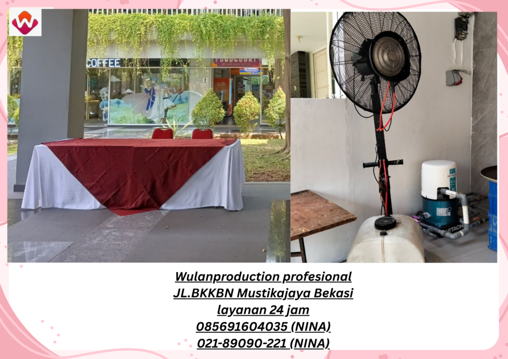 Sewa MISTYFAN RUNNER MERAH Event Alire Sajian Nusantara Ceger Jakarta Timur