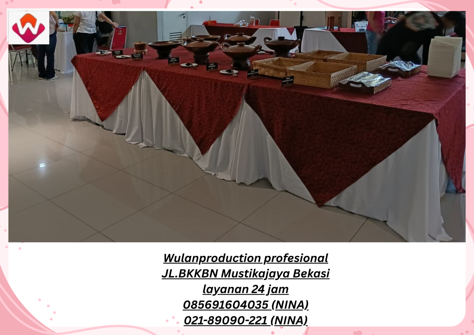 Sewa MISTYFAN RUNNER MERAH Event Alire Sajian Nusantara Ceger Jakarta Timur