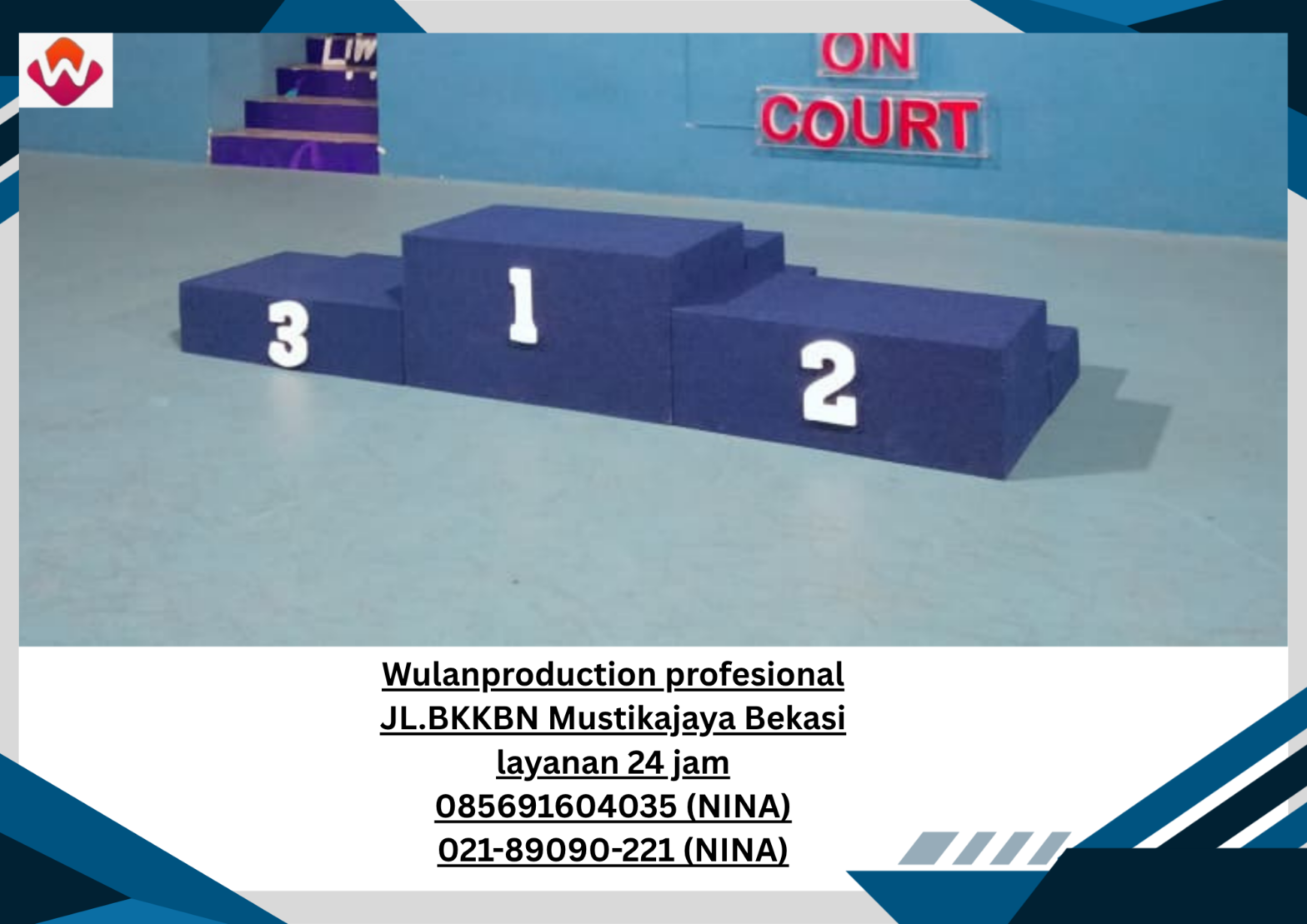 Sewa PANGGUN Juara KARPET Biru Sawangan Depok