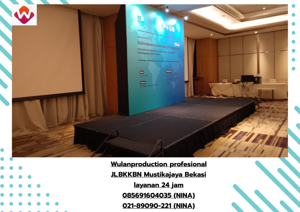 Sewa PANGGUNG FLOORING BACKDROP Bintaro Tangerang Selatan