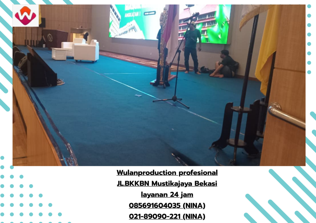 Sewa PANGGUNG FLOORING BACKDROP Bintaro Tangerang Selatan