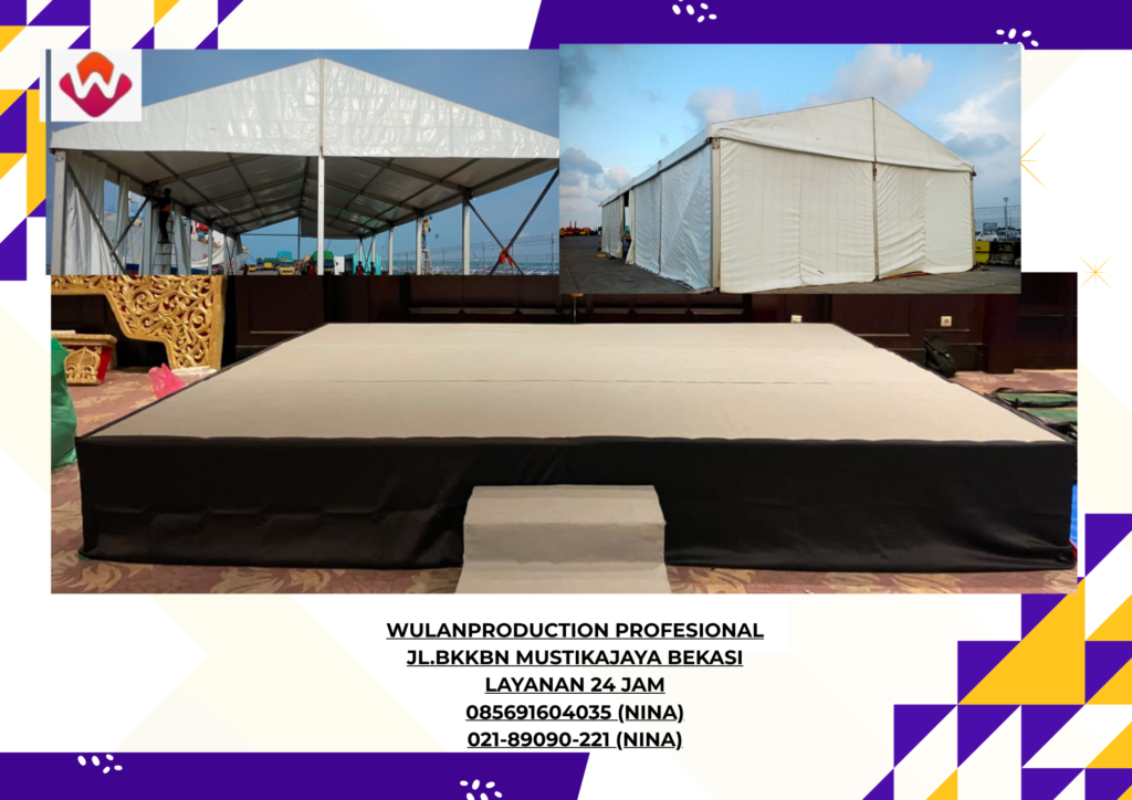 Sewa TENDA RODER PODIUM dan PANGGUNG Bekasi 