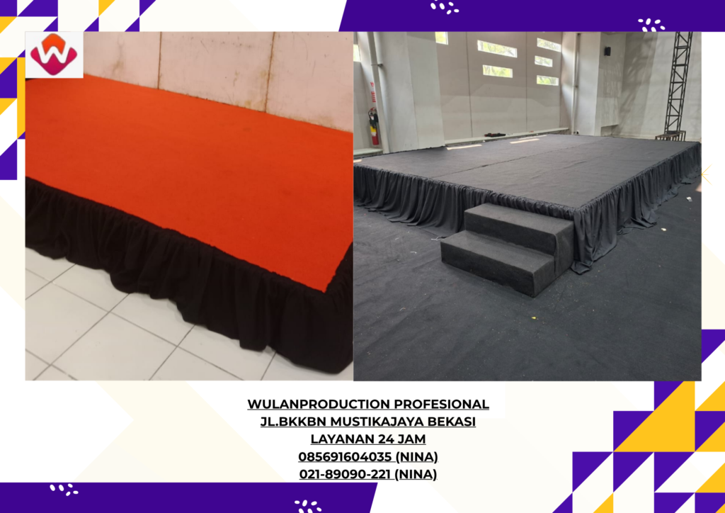 Sewa TENDA RODER PODIUM dan PANGGUNG Bekasi 