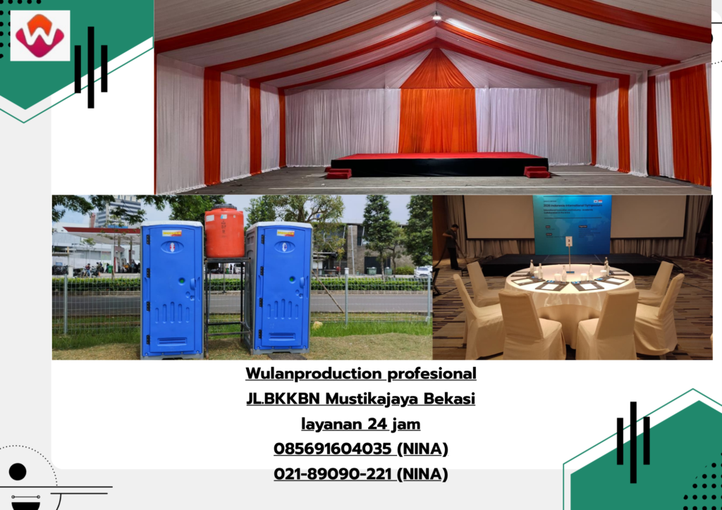 Sewa TENDA RODER TOILET PORTABLE ALAT PESTA Depok