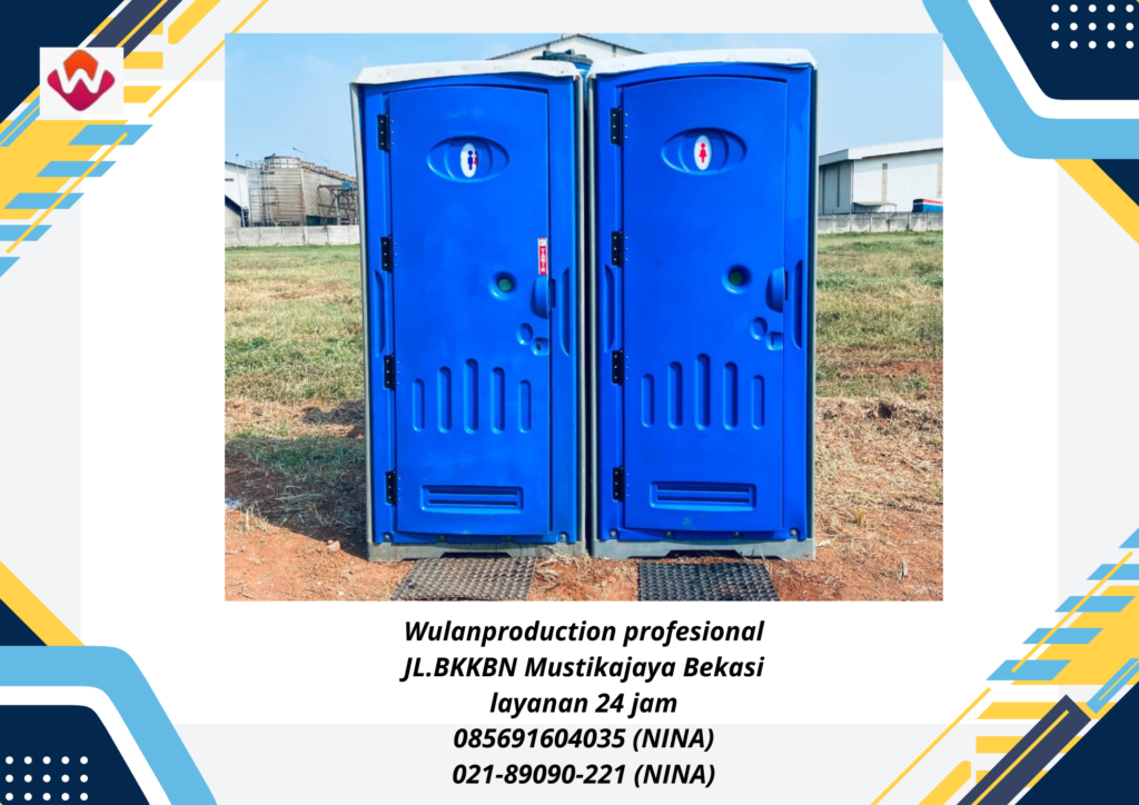 Sewa TOILET PORTABLE Plastik HDPE Jakarta