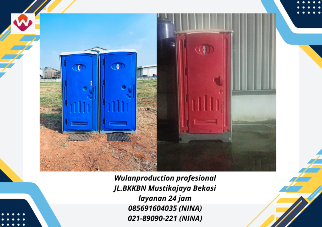 Sewa TOILET PORTABLE Plastik HDPE Jakarta