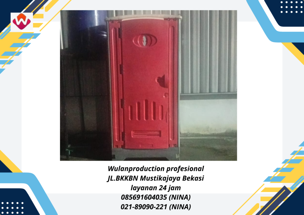Sewa TOILET PORTABLE Plastik HDPE Jakarta