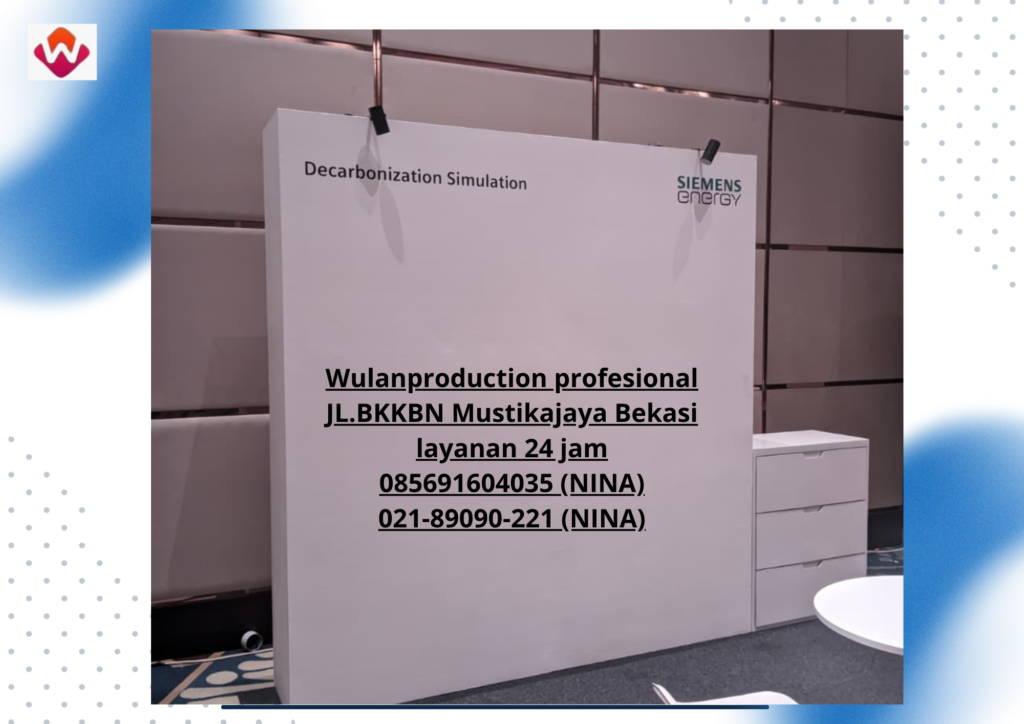 Rental BACKDROP BOOTH Hotel Fairmont Jakarta