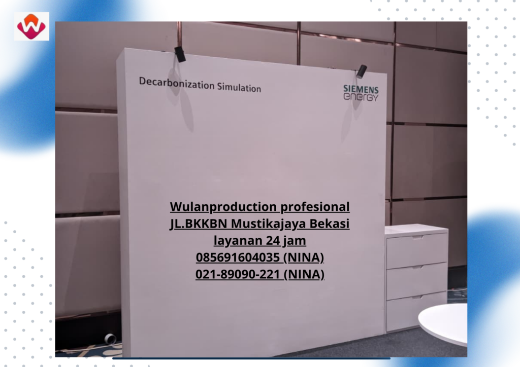 Rental BACKDROP BOOTH Hotel Fairmont Jakarta